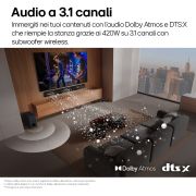 Audio a 3.1 canali soundbar SG10TY